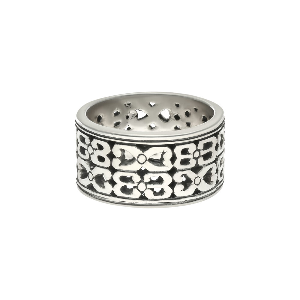 Bague homme infini argent
