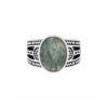 Bague homme ethnique labradorite argent