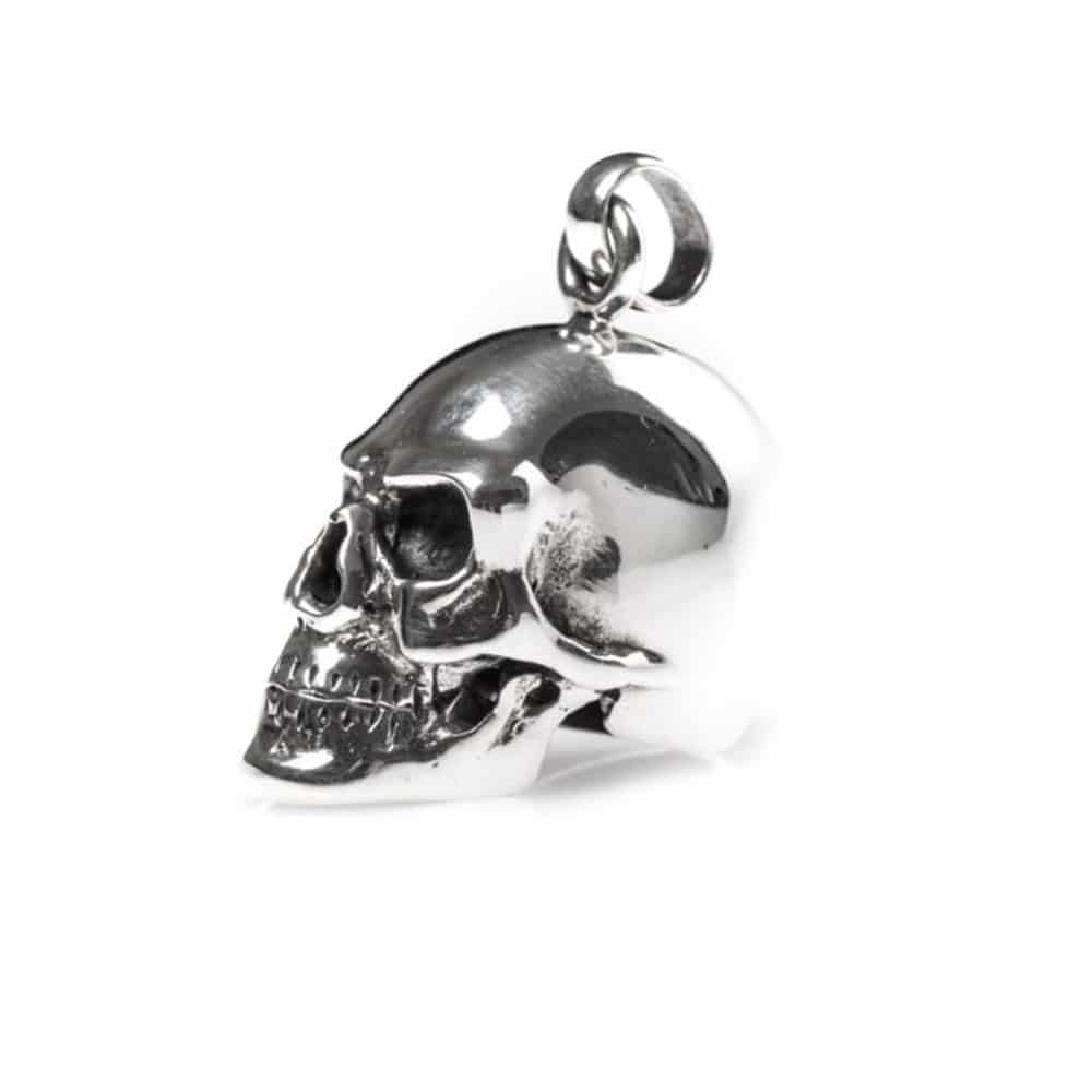 Tête de mort pendentif skull argent – Image 4